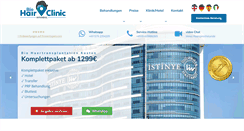 Desktop Screenshot of biohairclinic.com